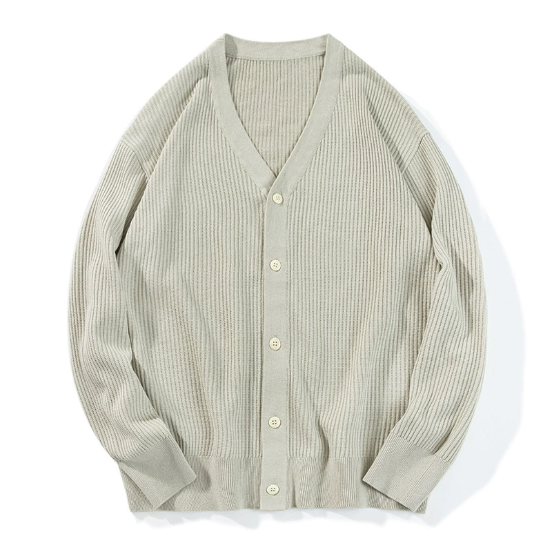  colored Japanese knitted sweater, shirt, universal cardigan for leisure, autumn