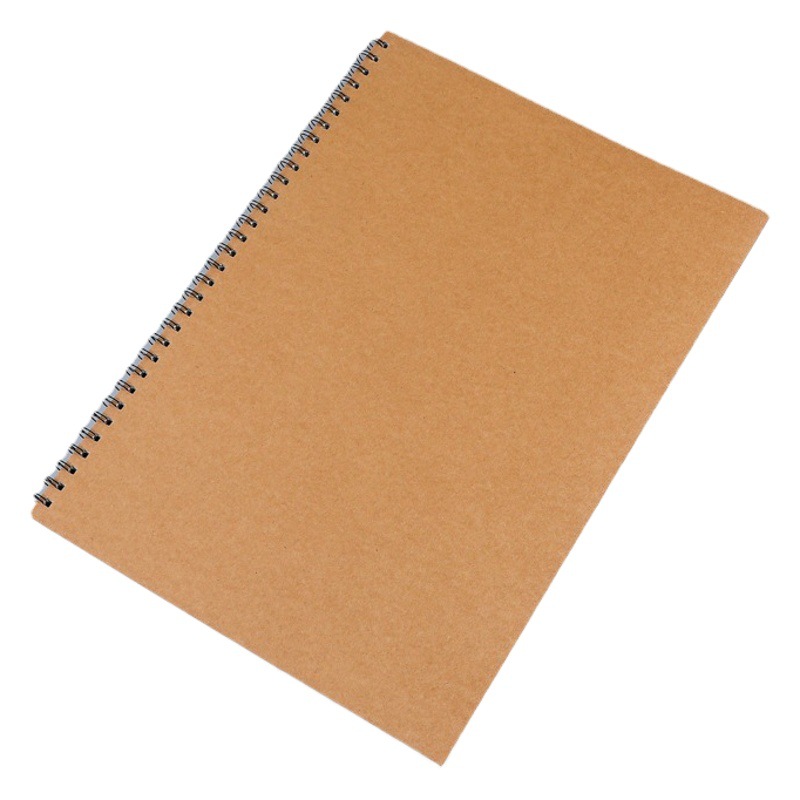A3 Sketch Book 8 Open 16 Open Side Flip Sketch Book A4 Coil Loose-leaf Drawing Book Student Drawing A5 Art Drawing Book