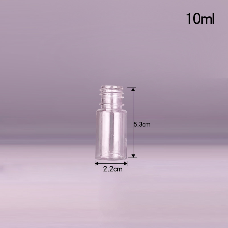 Vial transparente de 10 ml
