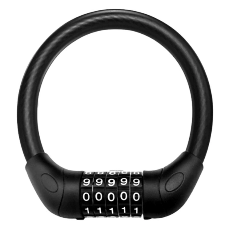 Комбинированный замок для велосипеда, противоугонный замок, кодовый замок, портативный замок для горного велосипеда, замок для электровелосипеда, стальной тросовый замок, велосипедный замок