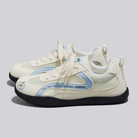 女童单网阿甘鞋2025春夏新款儿童网面运动鞋中大童德训鞋百搭鞋潮