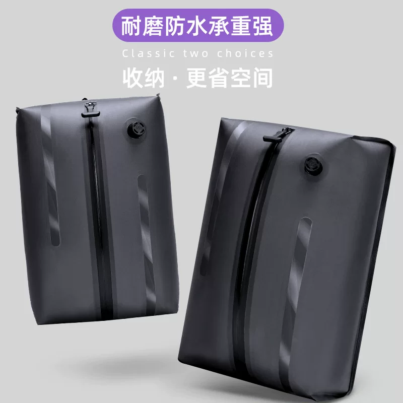 Foldable airtight capacious waterproof storage system, travel bag