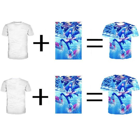 To print foreign trade T-shirt men's T-shirt 3DT T-shirt wholesale European and American short sleeve men's T-shirt is the source factory