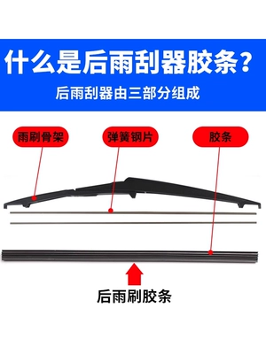 Haval – Auto Parts and Accessories Rear Wiper Replacement Rubber