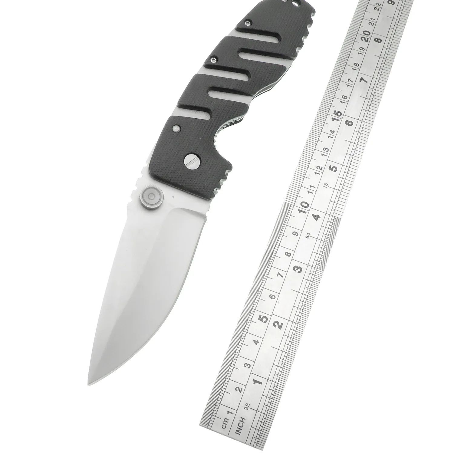 厂家直供户外多功能小刀塑料刀柄不锈钢刀刃户外折刀割刀水果刀具