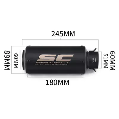 Exhaust pipe: pipe suitable for Yamaha Kawasaki