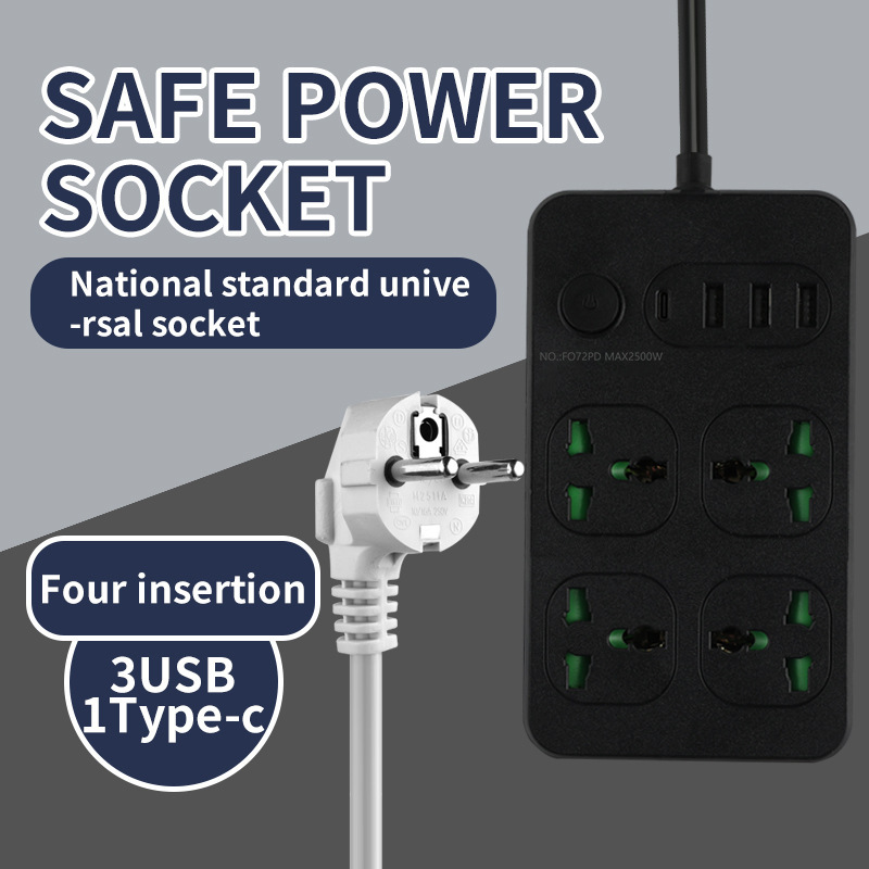 F072PD - 2m Eurogio Negro