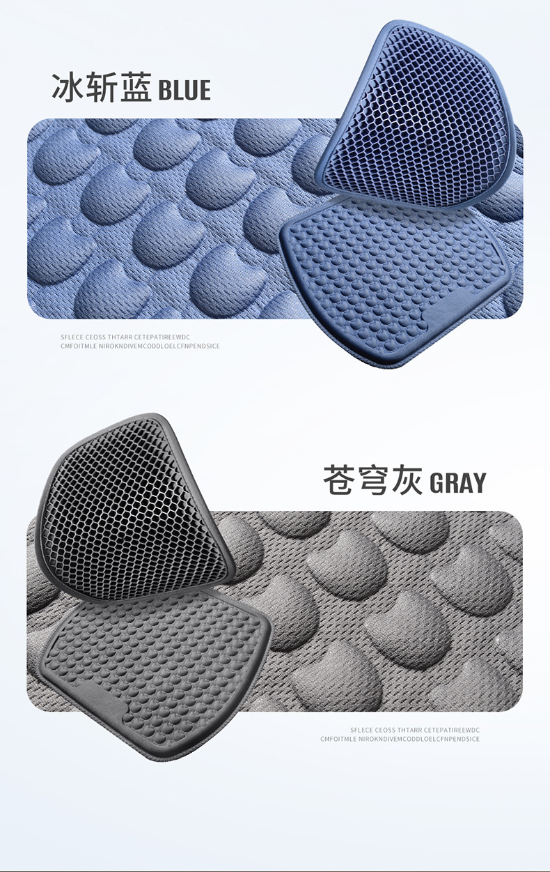 Summer Car Lumbar Support Gel Main Driver's Seat Lumbar Support Back Cushion Breathable Car Lumbar Cushion Lumbar Support Lumbar Pillow for Long Periods of Sitting
