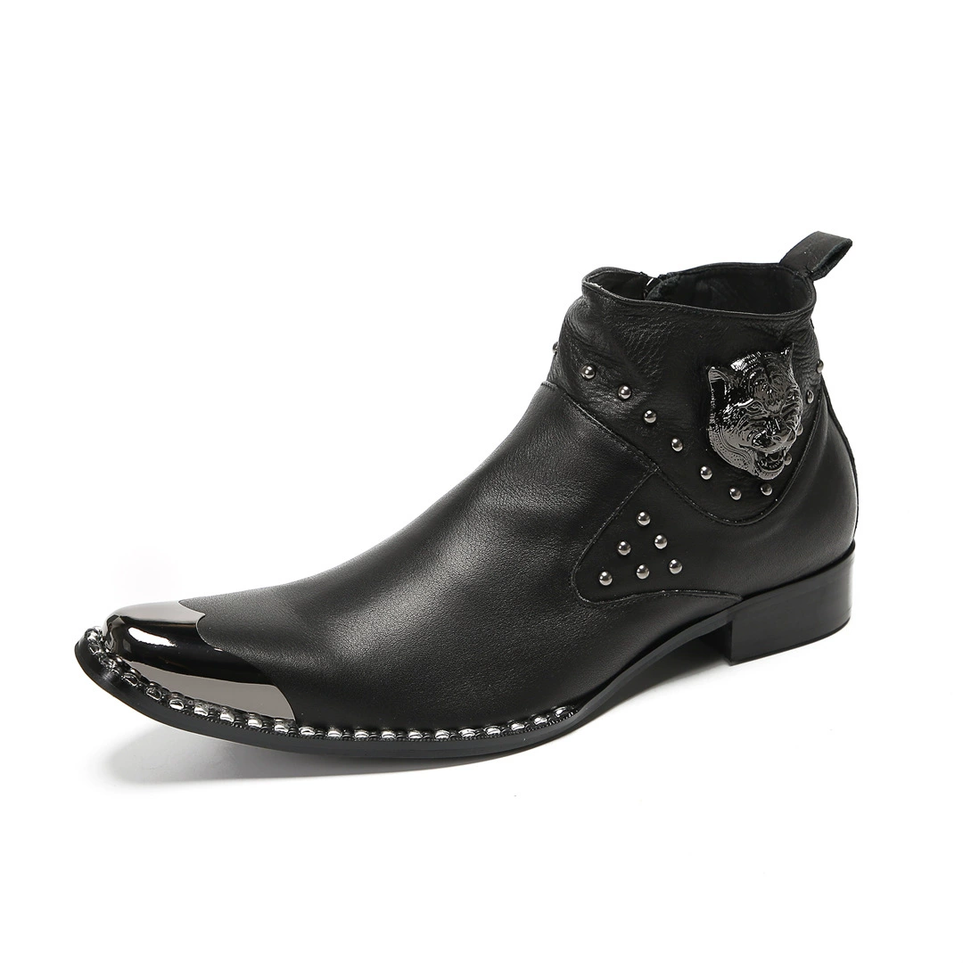 Осенние и зимние сапоги Martin мужские средние сапоги корейские тренды