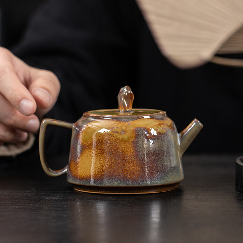 Tea set with accessories for home use
