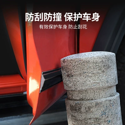 Anti-Collision Decorative Parts, Şüşə kənarı xromları/moldingləri