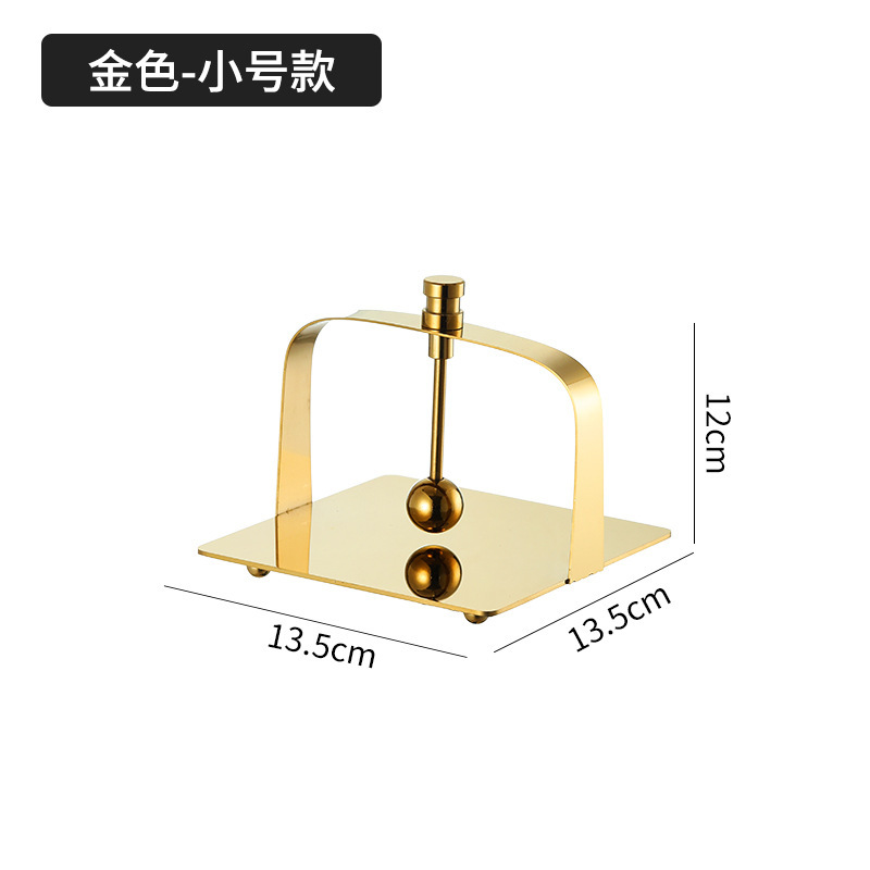 ステンレスのティッシュの座の四角形のナプキンの棚のレストランのホテルの喫茶店の台の立式のティッシュの棚のアイデアは紙の座を押さえます|undefined