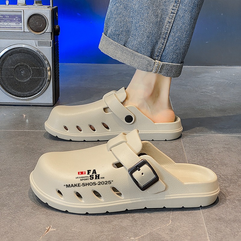 Zapatos de cocinero de verano Bocken para hombres zapatos de playa de sandalinas antideslizantes EVA al por mayor