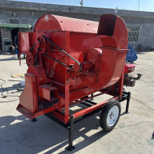 大型小麦水稻大豆脱粒机 谷物打谷机 拖拉机带黄豆芸豆脱粒机
