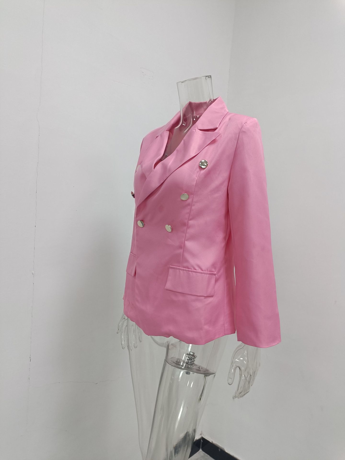 Women's Coat Long Sleeve Blazers Business Solid Color display picture 7