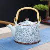 Blue bottom eight -line single pot