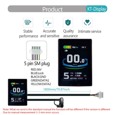 Elektromobil cihazları modified electric LCD meter