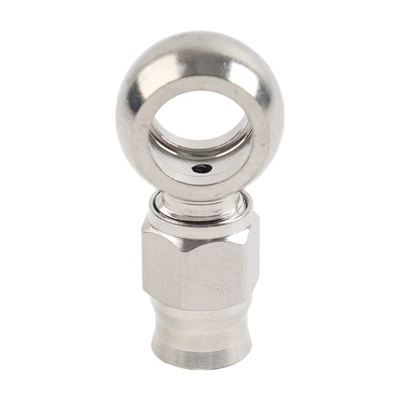 Motorcycle stainless steel quick-install brake hose AN3 fish-eye connector modified brake pipe accessories (Other brake systems) - an3