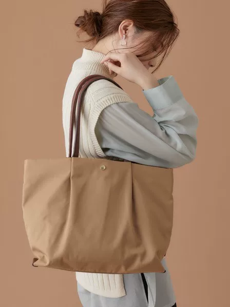 Large size! Japanese and Korean shoulder bag, waterproof nylon shoulder bag, large crossbody bag, tote bag, large bag, lightweight Boston bag