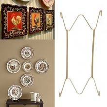 5 Sizes Wall Display Plate Dish Hangers Holder & Racks W跨境