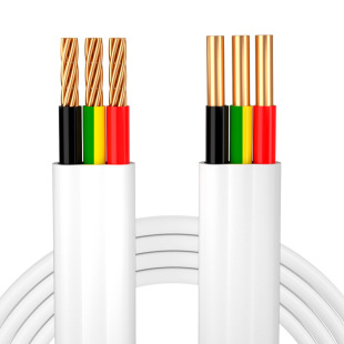Saa Australian Standard Flat Wire 4-Core 3×4Mm²+2.5Mm²E /1.5/1/6/10 Square Tps Cable
