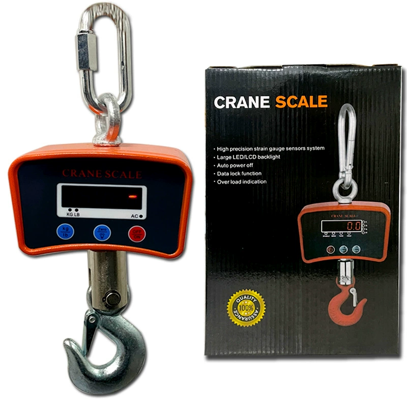 Производитель оптовых весов Электронный крюк называется красный крючок весы 500 кг весы промышленных весов крючок весы