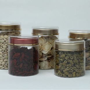 80 Caliber Imitation Acrylic Series Health Product Bottles, Sealed Cans, Moisture-Proof Pet Material