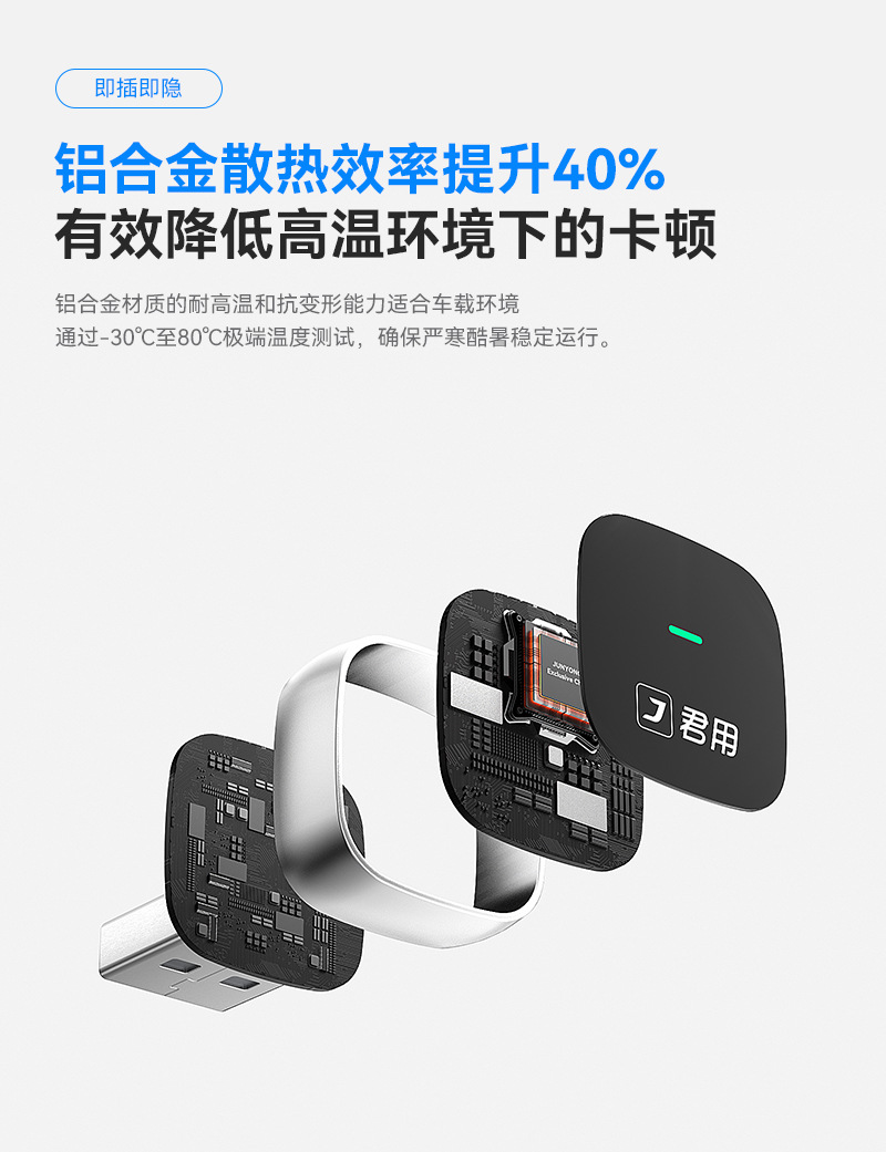 The Original Car's Carplay Is Converted to Wireless Hicar, Suitable for Volkswagen, Audi, and Buick Cars, and Allows Huawei Mobile Phones to Connect to the Car