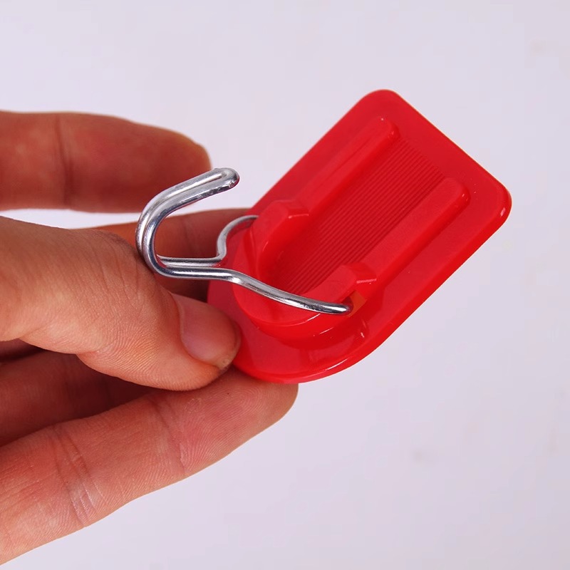 Año del Caballo gancho rojo sin clavos gancho chino nodo colgante chile string Año Nuevo gancho de primavera nueva decoración de casa