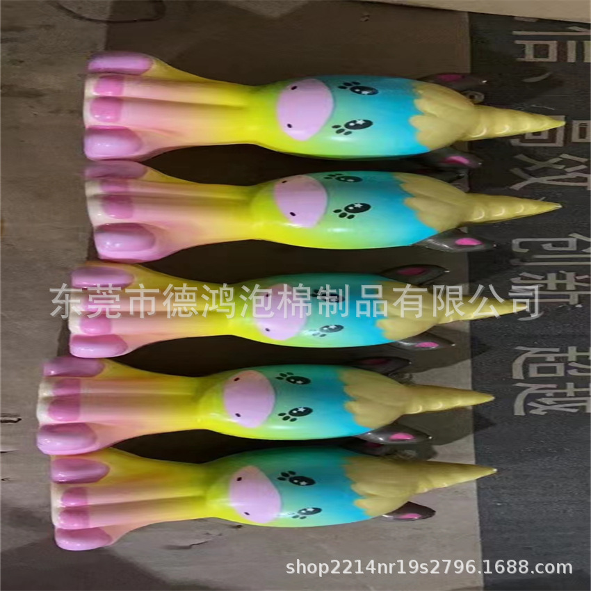 Mascota pu espuma muñeca descompresión juguete animal lento rebote juguete Navidad juguete muñeco de nieve ELK descompresión