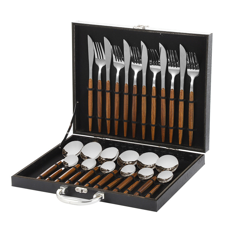 03 señaló mango 24pcs-primary color caja negra