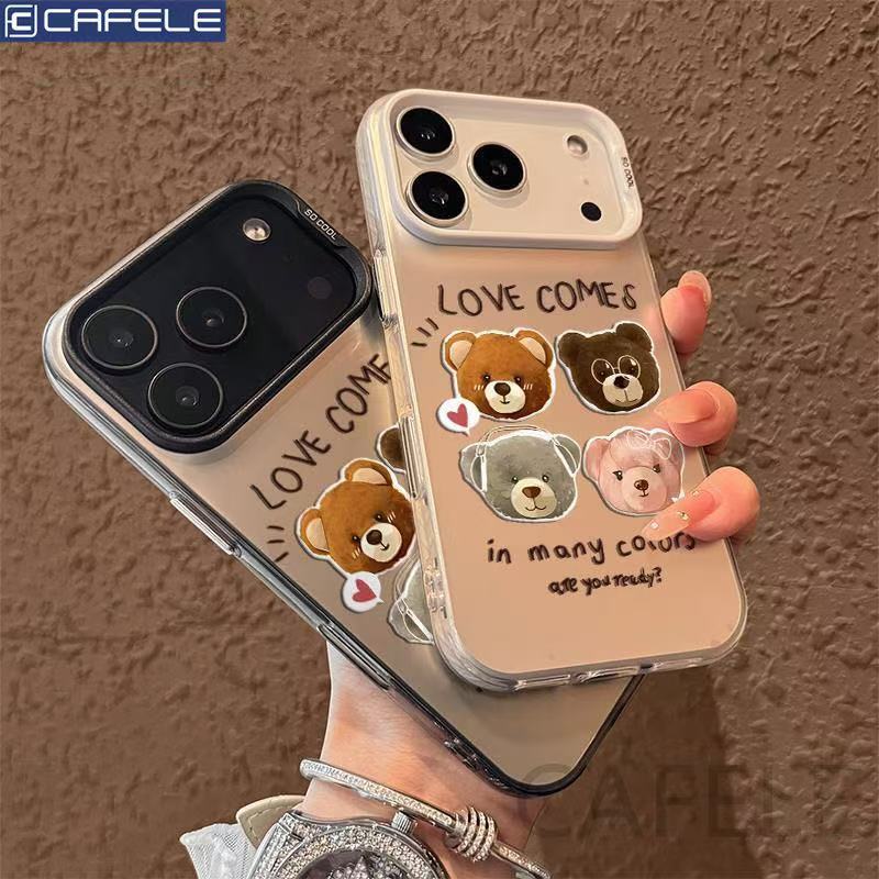 Four Bears Suitable for Iphone17Promax Mobile Phone Case Apple 17Air New Model 16/15 Classy 14 Female 13