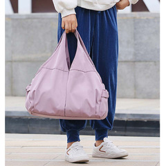 Ladies' Leisure Fitness Bag with Wet & Dry Separation, Waterproof Sports Bag, Single Shoulder Short Trip Travel Bag, Handheld Yoga Bag