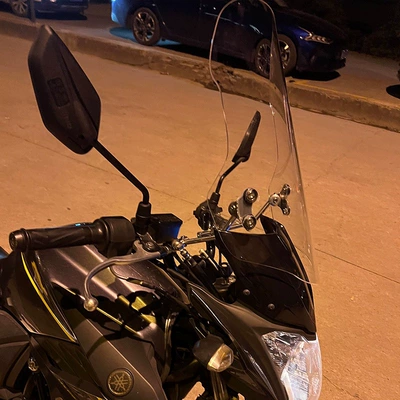 Motorcycle front windshield — MT-03 front windshield