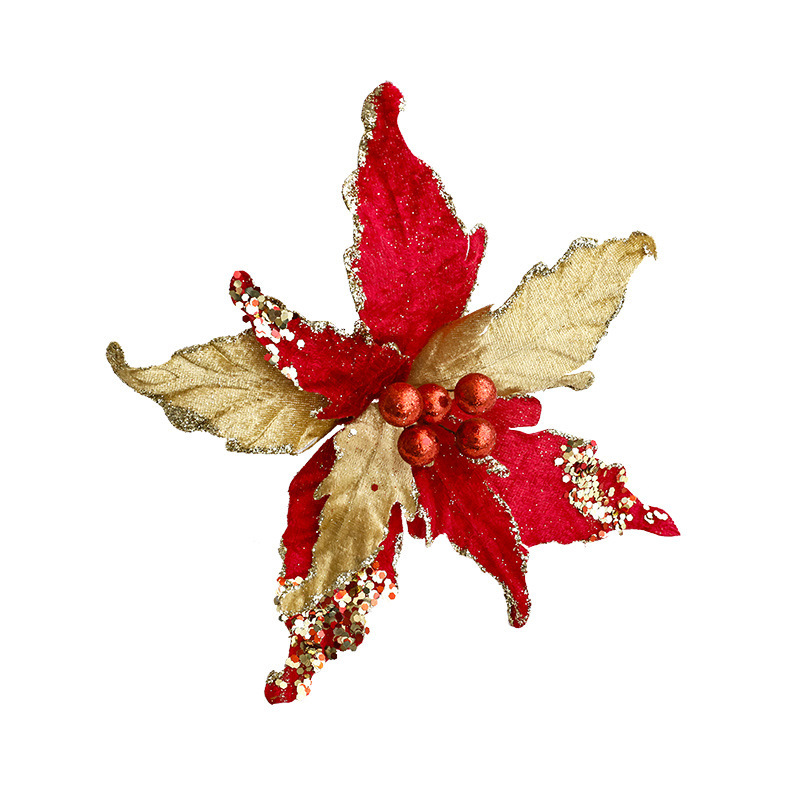 造花クリスマス装飾 diy 花輪籐装飾花クリスマスツリー装飾フラワーアレンジメント装飾品|undefined