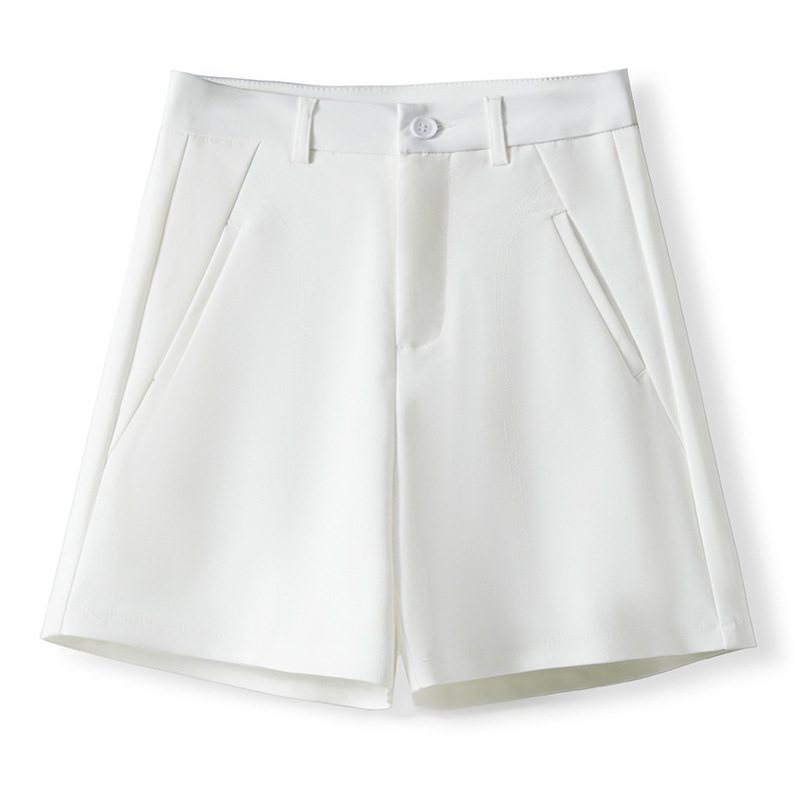 Women's Suit Shorts 2026 Summer New High-Waisted Thin Style for Petite Figures, A-Line Casual Loose Wide-Leg Pants Women's Suit Shorts 2026 Summer New High-Waisted Thin Style for Petite Figures, A-Line Casual Loose Wide-Leg Pants