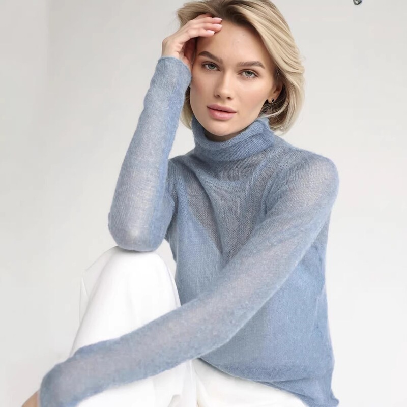 2026 Spring/Summer New Hollow Out Sweater for Women, European and American Ins Style, Soft Loose Knit Long Sleeve Pullover, Cross-Border Bestseller 2026 Spring/Summer New Hollow Out Sweater for Women, European and American Ins Style, Soft Loose Knit Long Sleeve Pullover, Cross-Border Bestseller