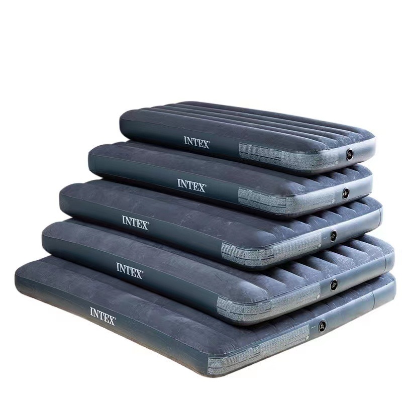 INTEX64731 植绒充气床垫便携式床垫充气玩具居家地铺床垫详情7