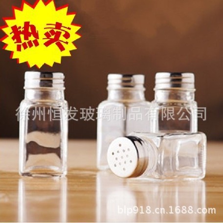 批发有空调味瓶 多用胡椒粉玻璃瓶调料罐 烧烤工具厂家直销