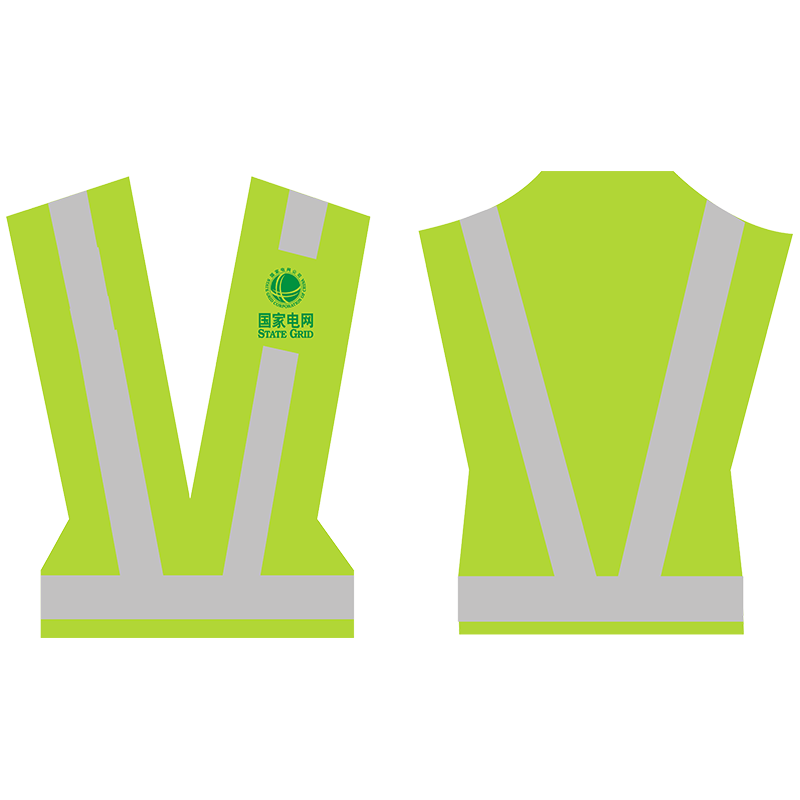 chaleco reflectante electricidad chaleco rojo jefe de trabajo de construcción de tráfico contra incendios guardia de seguridad de algodón