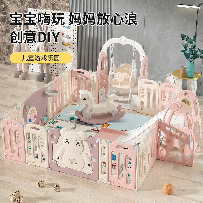 Children's safe protective foldable plastic fence for home use from…