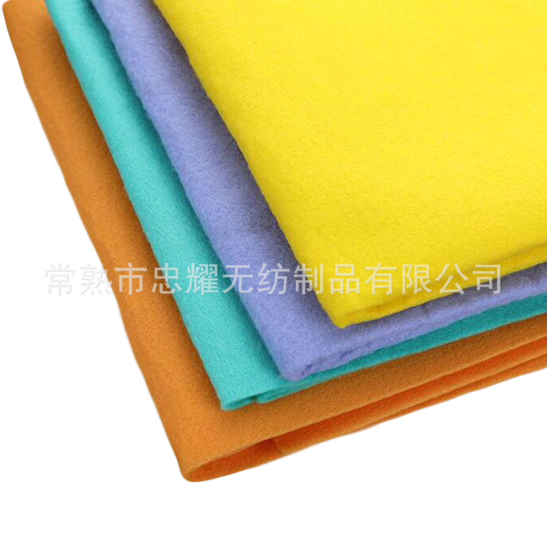 黏胶针刺无纺布 多功能吸水抹布厨房清洁洗碗布电视购TV抹布