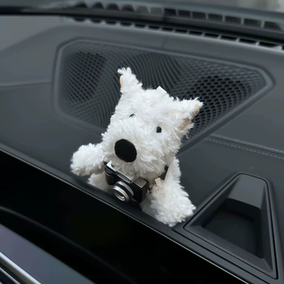 Screen Lying Doll, Car ornaments - camera-west-highland-lying-screen