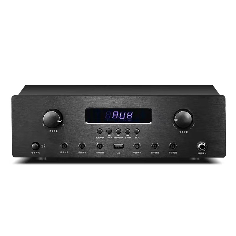 Amplificador de sonido KTV doméstico KA - 2100USB Bluetooth dual-canal combinado paquete de tarjetas altavoz amplificador al por mayor