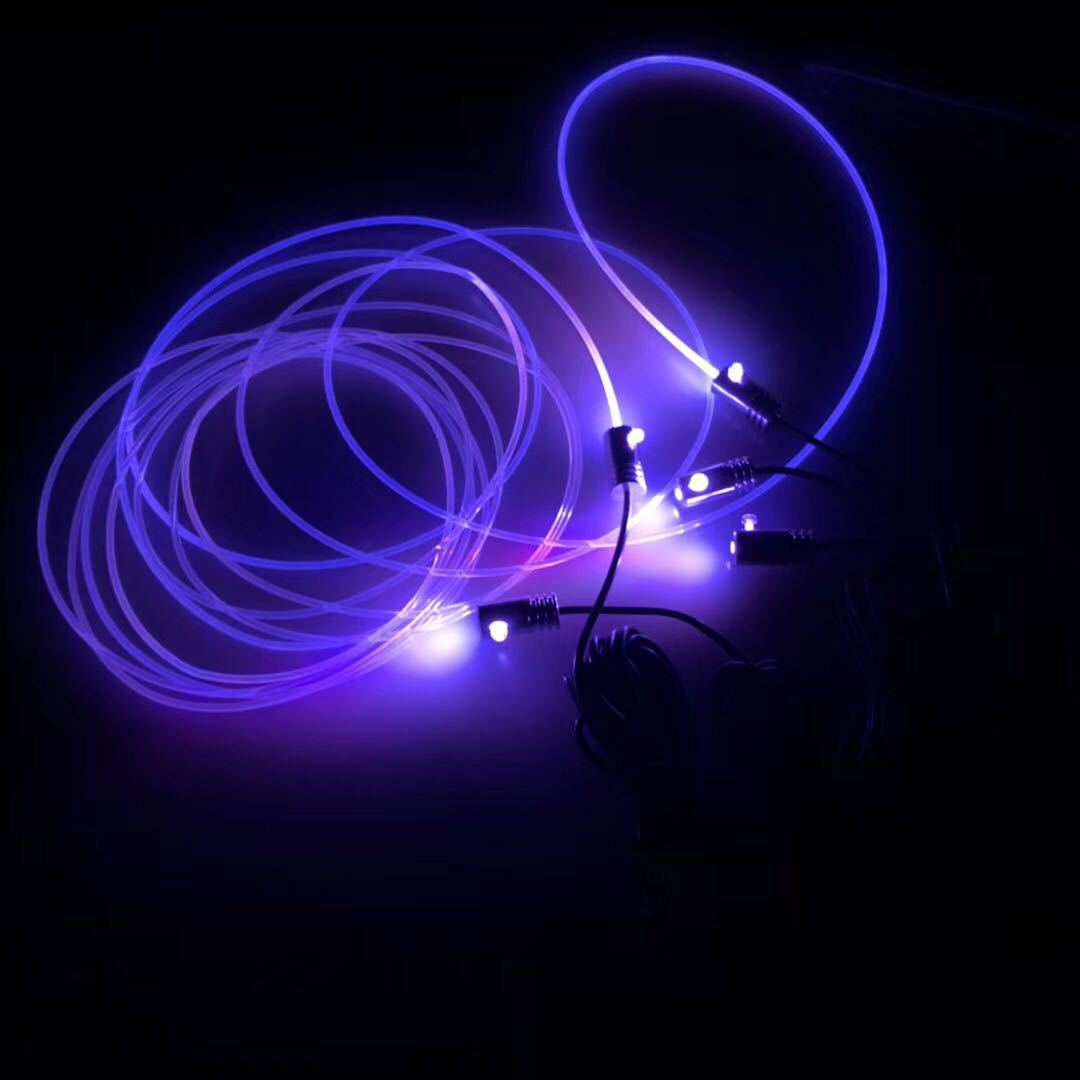 Nueva APLICACIÓN DE TELÉFONO MÓVIL control remoto inalámbrico RF colorido Luz Fría guía de luz de la lámpara LED del coche que cambia de color luz decorativa image 6