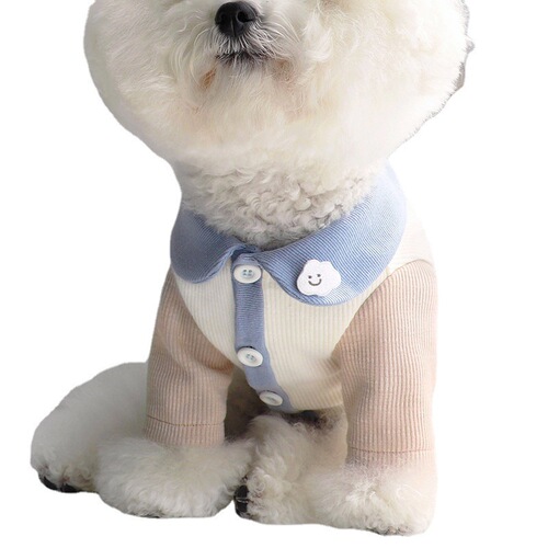 Autumn and winter bottoming shirt Teddy puppy clothes than panda Pomeranian Yorkshire terrier small puppy pet clothing