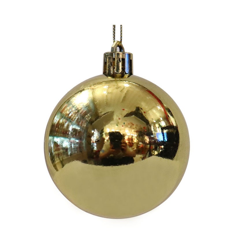 Venta al por mayor BOLA DE Navidad a granel pequeña bola ventana decoración de la boda galvanoplastia de plástico bola decorativa de Navidad 1,8-10cm