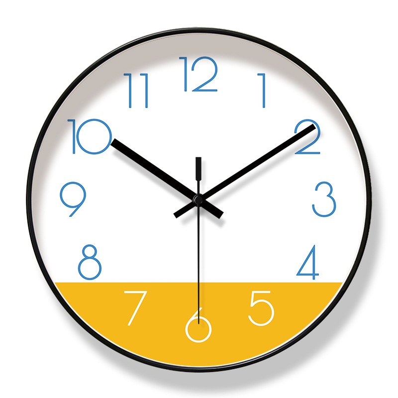 易普拉6542掛鍾鐘錶客廳簡約北歐家用時鐘掛表現代創意個性石英鐘