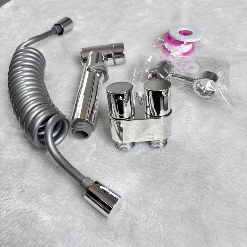 One-In-Two-Out Triangle Valve Washing Machine Faucet Double Switch Double Outlet Faucet Toilet Companion One-To-Two Connector