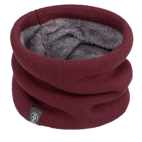 Winter Neck Gaiter for Men and Women, Fleece Lined and Thick, Outdoor Cycling Face Mask, Versatile Knitted Neck Guard and Head Hat